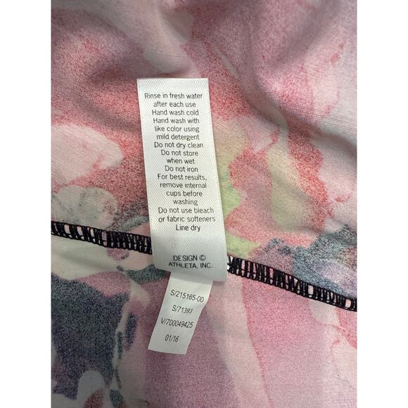 Athleta Floral Mystique Shorebreak Racerback Dress Size S - Picture 12 of 14